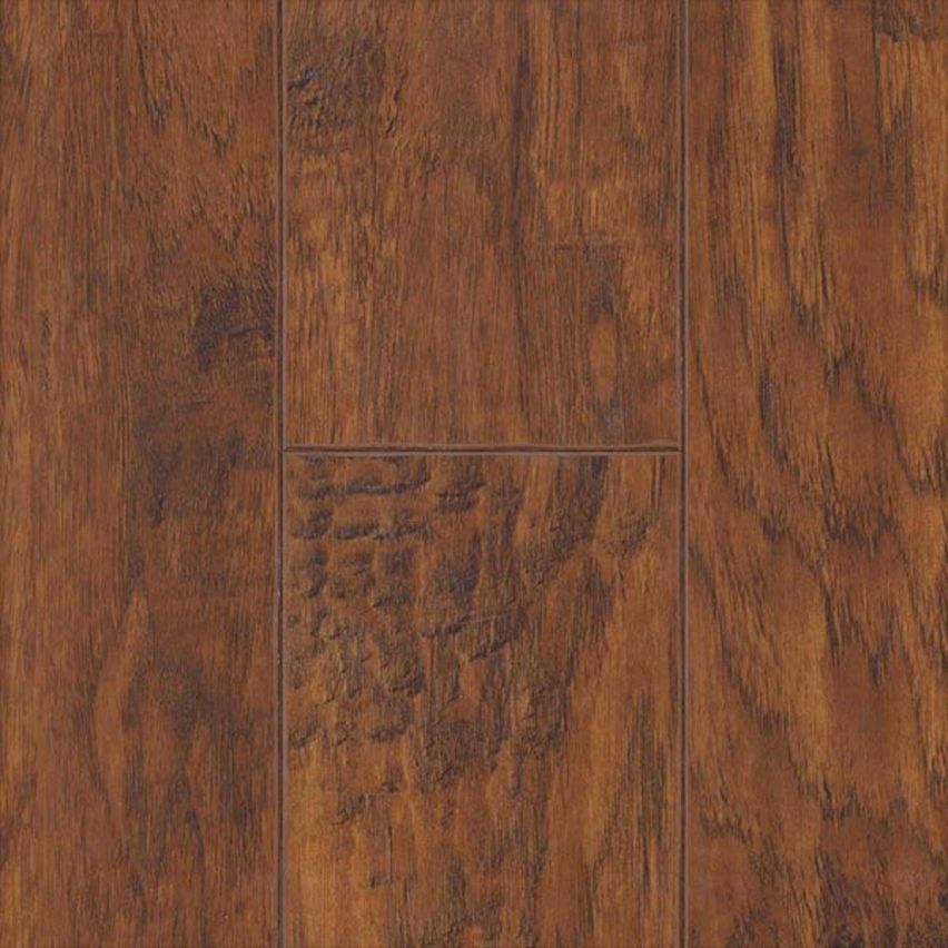 Hand Scraped Bronze Hickory Laminate Flooring - 5