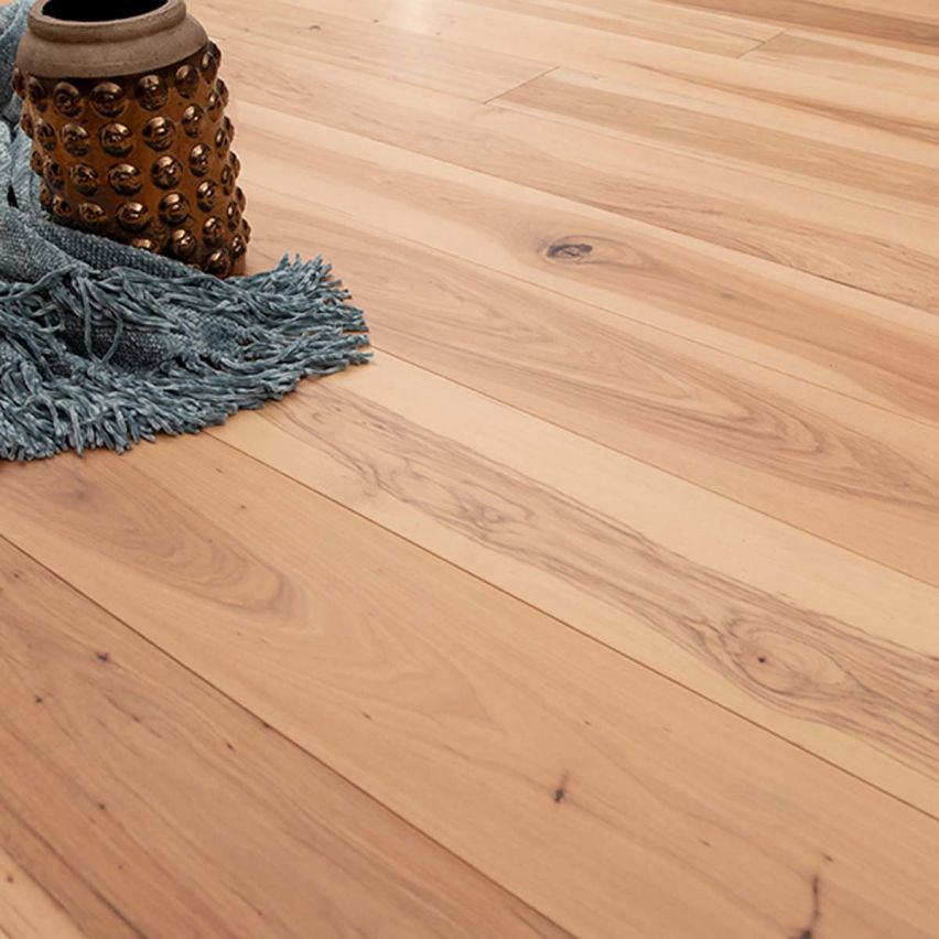 Hand Scraped Tokaji Natural Hickory Flooring - 7.5