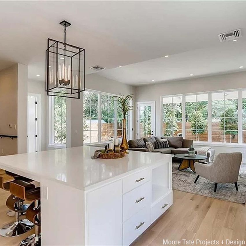 Wire Brushed Sandstone White Oak Flooring - 5