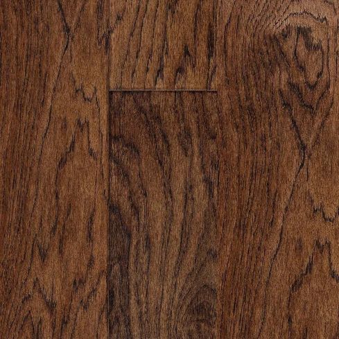 Wire Brushed Sherwood Hickory Flooring - 6.5"